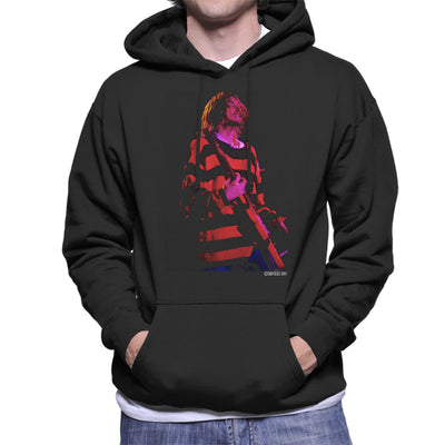 Kurt Cobain Nirvana Guitar Men's Hooded Sweatshirt