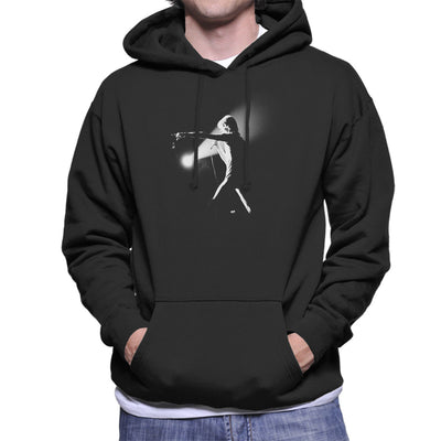 David Bowie Final Ziggy Stardust Hammersmith Odeon Black And White 1973 Men's Hooded Sweatshirt - Don't Talk To Me About Heroes