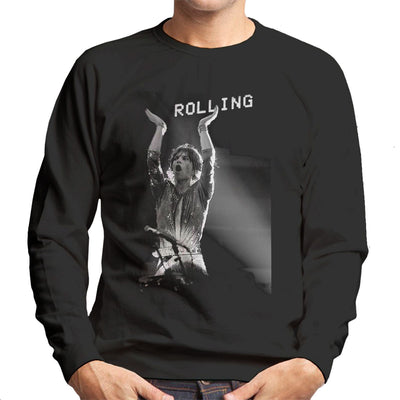 The Rolling Stones Mick Jagger Rotterdam 1973 Men's Sweatshirt - Don't Talk To Me About Heroes
