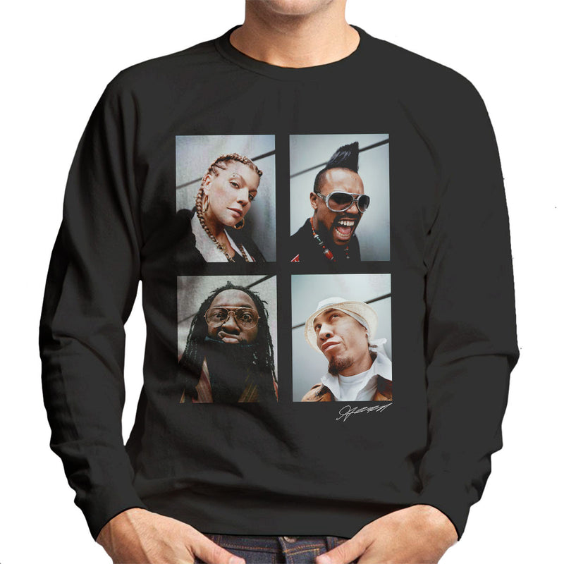 Black Eyed Peas Photoshoot 2004 Fergie Will I Am Men's Sweatshirt - Don't Talk To Me About Heroes