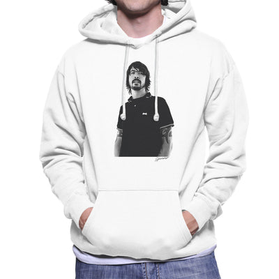 Dave Grohl Munich Rooftop 2007 Men's Hooded Sweatshirt - Don't Talk To Me About Heroes