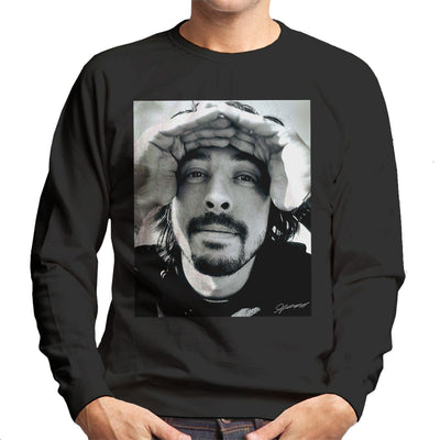 Dave Grohl Photoshoot Munich Rooftop 2007 Men's Sweatshirt - Don't Talk To Me About Heroes