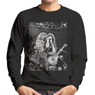 Robert Plant Jimmy Page Led Zeppelin Earls Court 24th May 1975 Men's Sweatshirt - Don't Talk To Me About Heroes