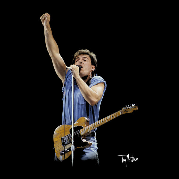 Browse Official Bruce Springsteen Photographs On T-Shirts And Other Apparel