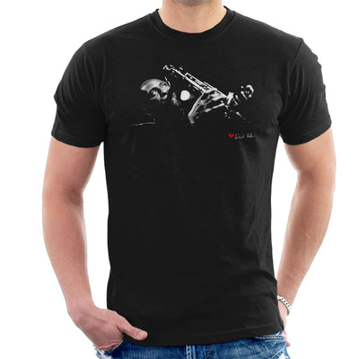 Sonny Rollins Playing Saxophone Reading 1967 Men's T-Shirt