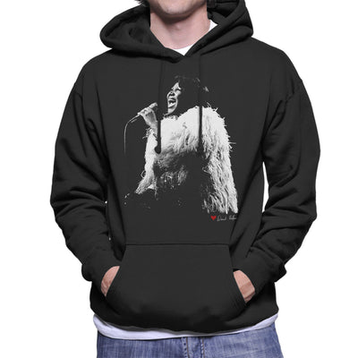 Aretha Franklin Live Men's Hooded Sweatshirt - Don't Talk To Me About Heroes
