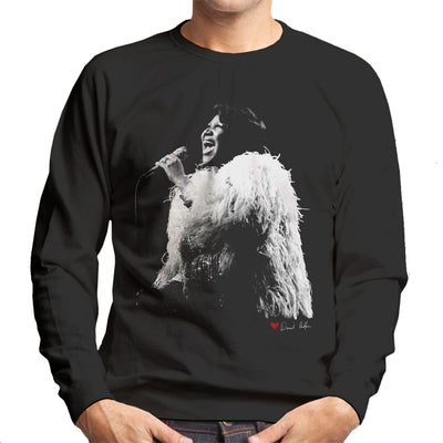 Aretha Franklin Live Men's Sweatshirt - Don't Talk To Me About Heroes