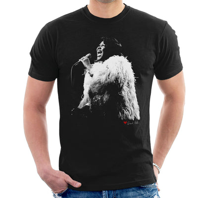 Aretha Franklin Live Men's T-Shirt