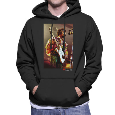 Jimi Hendrix At The Royal Albert Hall 1969 Men's Hooded Sweatshirt - Don't Talk To Me About Heroes