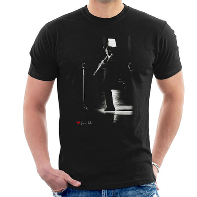 John Coltrane On The Soprano Sax Men's T-Shirt