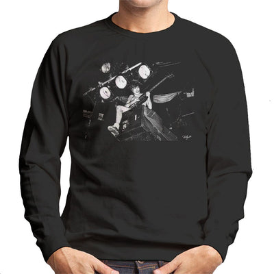 ACDC Angus Young On Stage Men's Sweatshirt