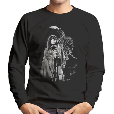 Neil Young On Stage Men's Sweatshirt