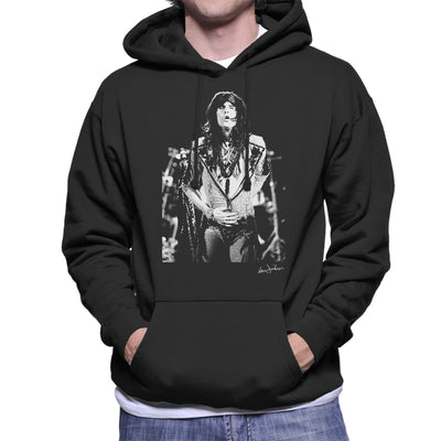 Aerosmith Steven Tyler 1989 Men's Hooded Sweatshirt - Don't Talk To Me About Heroes