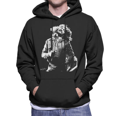 Ian Gillan Of Deep Purple 1973 Men's Hooded Sweatshirt - Don't Talk To Me About Heroes