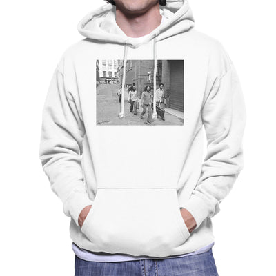Bob Marley Arriving At Birmingham Odeon 1975 Men's Hooded Sweatshirt