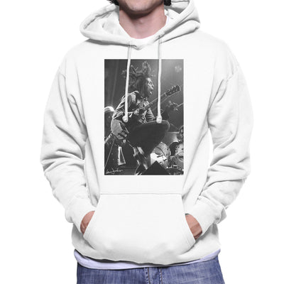 Bob Marley On Stage At Birmingham Odeon 1975 Men's Hooded Sweatshirt