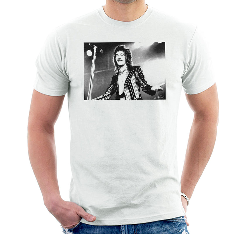 Faces Rod Stewart At Newcastle City Hall 1972 Men's T-Shirt