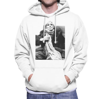 Marianne Faithfull Interview London 1974 Men's Hooded Sweatshirt - Don't Talk To Me About Heroes