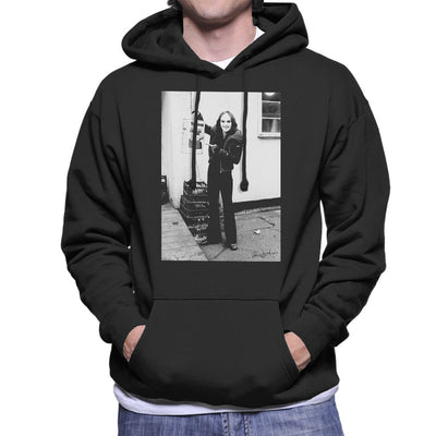 Peter Gabriel Reverse Mohawk And Makeup 1973 Men's Hooded Sweatshirt
