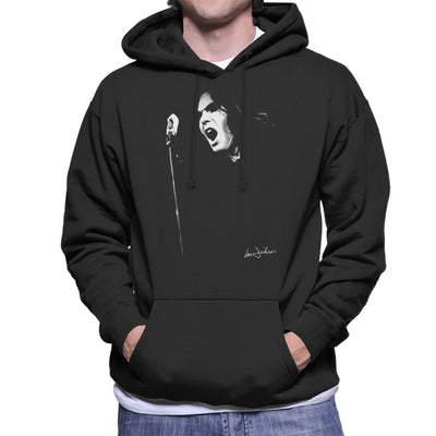 Peter Gabriel Of Genesis At Newcastle City Hall 1973 Men's Hooded Sweatshirt - Don't Talk To Me About Heroes