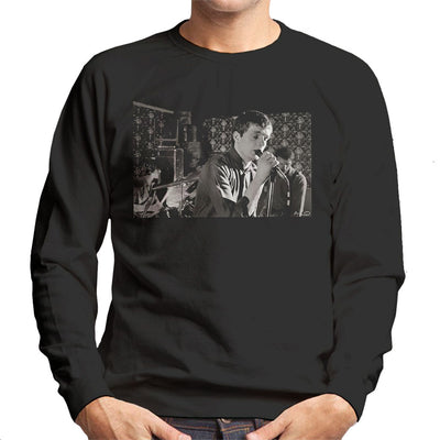 Ian Curtis Of Joy Division Bowdon Vale Youth Club Men's Sweatshirt - Martin O Neill Photography Official Product.