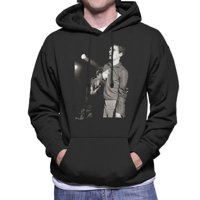 Joy Division Ian Curtis Bowdon Vale Youth Club Men's Hooded Sweatshirt - Martin O Neill Photography Official Product.