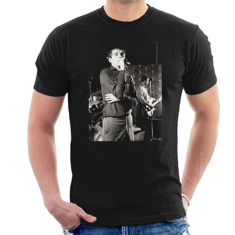 Ian Curtis Of Joy Division Singing At Bowdon Vale Youth Club Men's T-Shirt