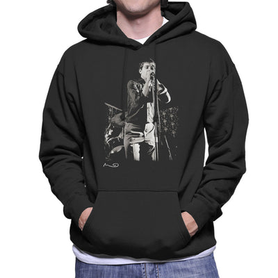 Ian Curtis Bowdon Vale Youth Club Joy Division Men's Hooded Sweatshirt - Martin O Neill Photography Official Product.