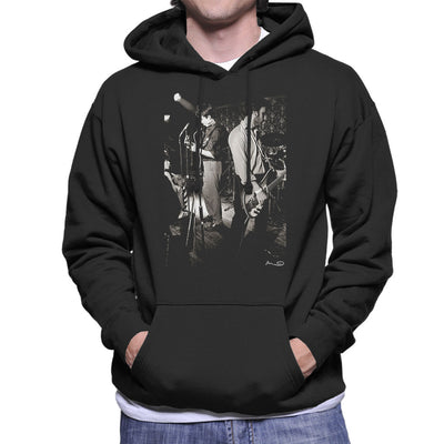 Ian Curtis Peter Hook Joy Division Bowdon Vale Men's Hooded Sweatshirt - Martin O Neill Photography Official Product.