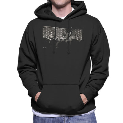 Joy Division Crowd View Bowdon Vale Youth Club Men's Hooded Sweatshirt - Martin O Neill Photography Official Product.