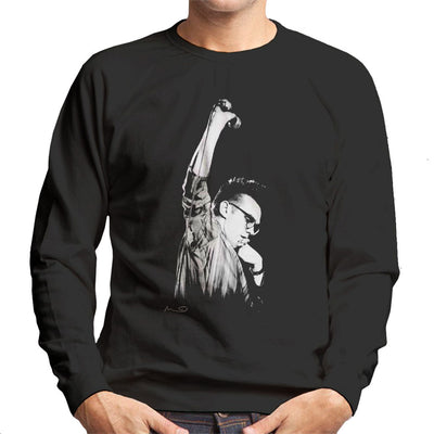 Morrissey The Smiths At Free Trade Hall Men's Sweatshirt - Martin O Neill Photography Official Product.