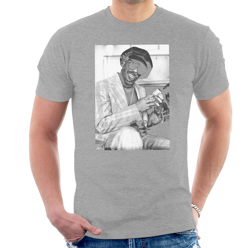 Stevie Wonder London Interview 1974 Men's T-Shirt - Don't Talk To Me About Heroes
