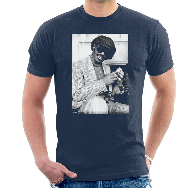 Stevie Wonder London Interview 1974 Men's T-Shirt - Don't Talk To Me About Heroes