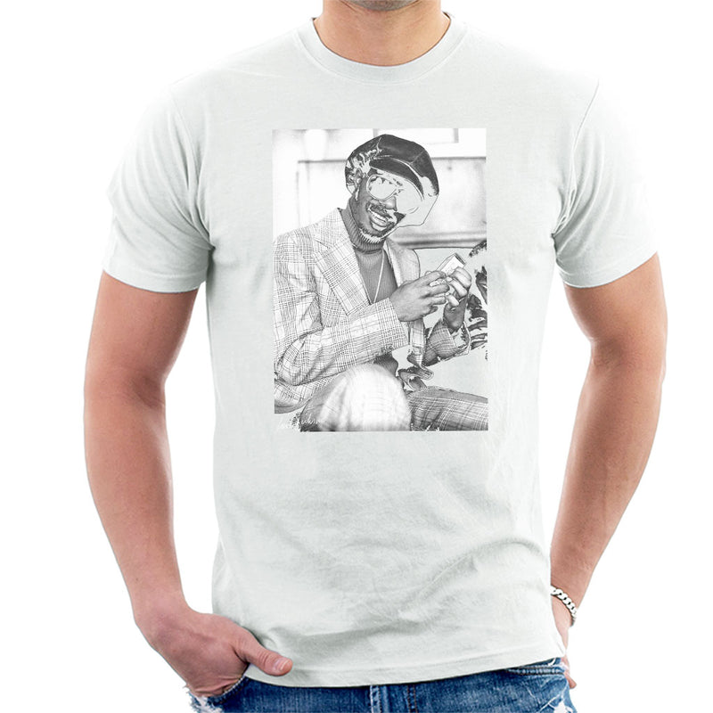 Stevie Wonder London Interview 1974 Men's T-Shirt - Don't Talk To Me About Heroes