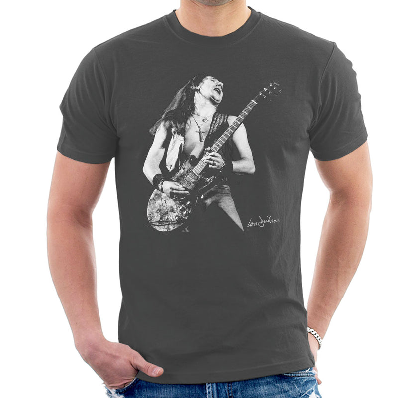 Uriah Heep Mick Box 1973 Men's T-Shirt - Don't Talk To Me About Heroes