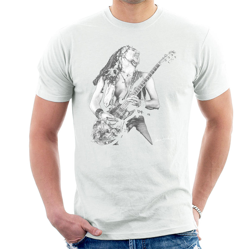 Uriah Heep Mick Box 1973 Men's T-Shirt - Don't Talk To Me About Heroes