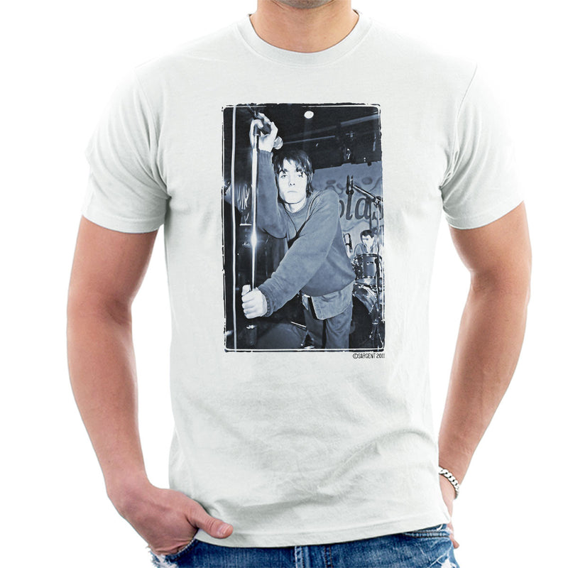Oasis Liam Gallagher Live Men's T-Shirt - Don't Talk To Me About Heroes