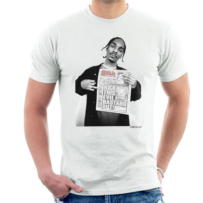 Snoop Dogg Daily Star Newspaper Men's T-Shirt - Don't Talk To Me About Heroes