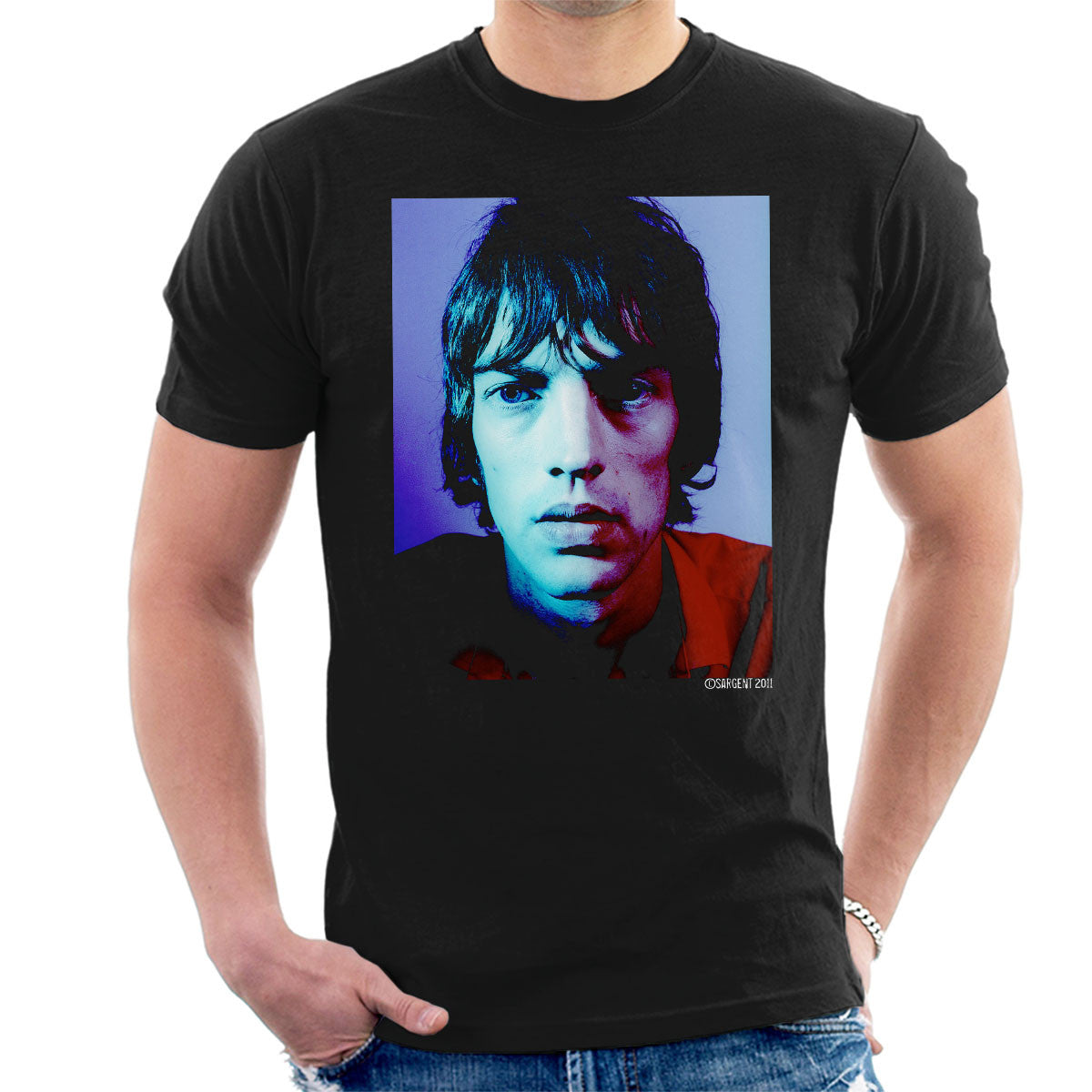 The Verve RICHARD ASHCROFT Mサイズ Tシャツ 2枚 The Verve Richard Ashcroft Classic Black silhouette T Shirt