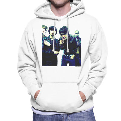 The Libertines Pete Doherty Smoking Men's Hooded Sweatshirt - Don't Talk To Me About Heroes