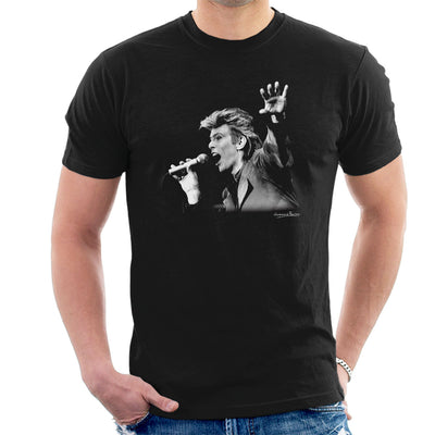 David Bowie Manchester City Football Club 1987 Men's T-Shirt
