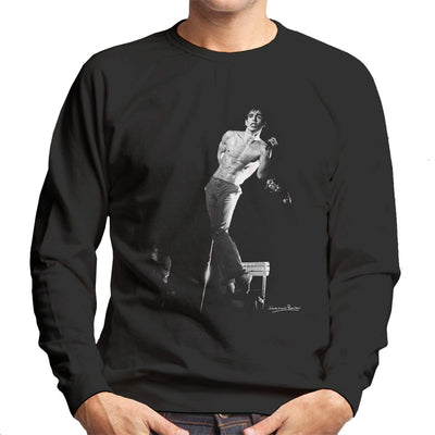 Iggy Pop Manchester Apollo 1977 Men's Sweatshirt - Don't Talk To Me About Heroes
