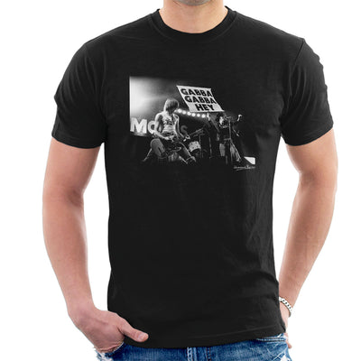 The Ramones Gabba Gabba Hey Manchester Apollo 1977 Men's T-Shirt