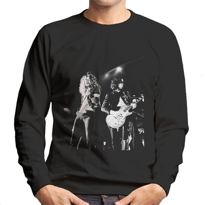 Led Zeppelin Jimmy Page Robert Plant Cardiff Capitol Theatre 1972 Men's Sweatshirt