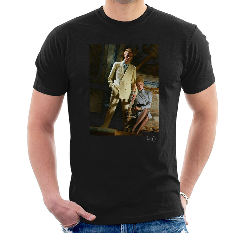 David Bowie And Catherine Deneuve The Hunger Movie Men's T-Shirt - Don't Talk To Me About Heroes