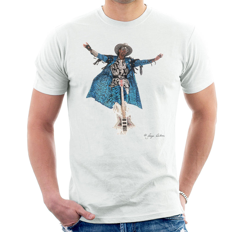 Bootsy Collins Guitar Men's T-Shirt - Don't Talk To Me About Heroes