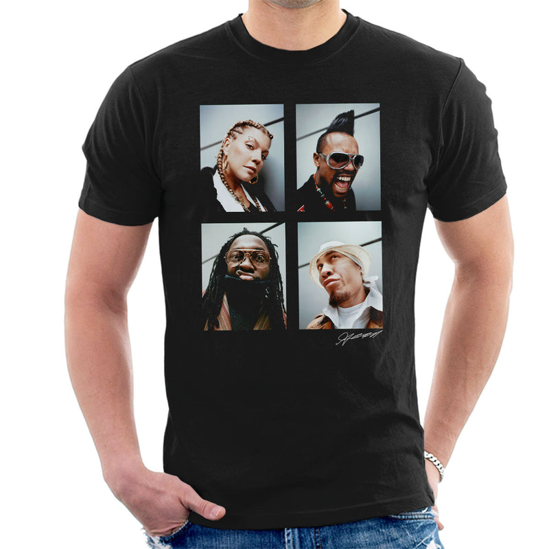 Black Eyed Peas Photoshoot 2004 Fergie Will I Am Men's T-Shirt - Don't Talk To Me About Heroes