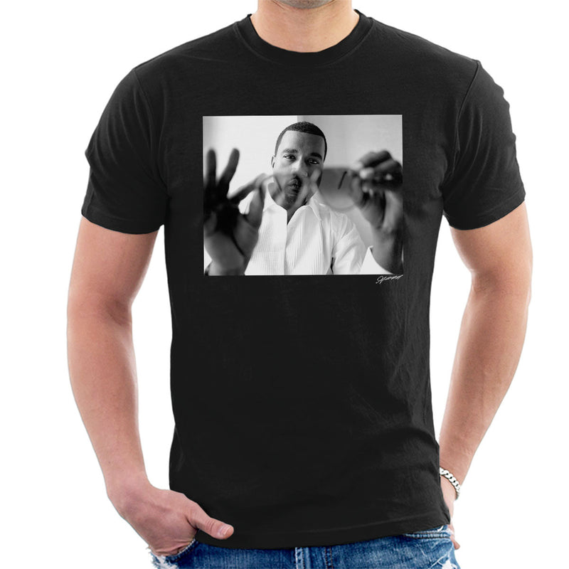 Kanye West Through Sunglasses Men's T-Shirt - Don't Talk To Me About Heroes