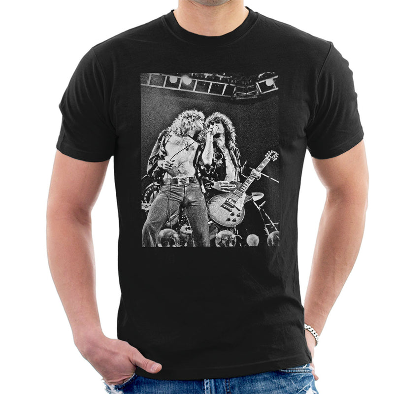 Robert Plant Jimmy Page Led Zeppelin Earls Court 24th May 1975 Men's T-Shirt