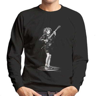 Angus Young ACDC 1976 Men's Sweatshirt - Don't Talk To Me About Heroes